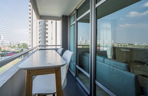 Ban Mai Apartment | Nordic Minimal 3BR Tub Near Impact Arena DMK