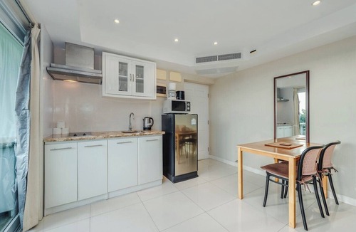 Kata Apartment | Panoramic 1BR, Pool, Sauna & Sea Views C196