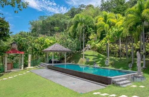 Ko Kaeo House | Phuket Hill Top Villa, with PRIVATE Gym, Pool, Barbeque Area and Ocean view