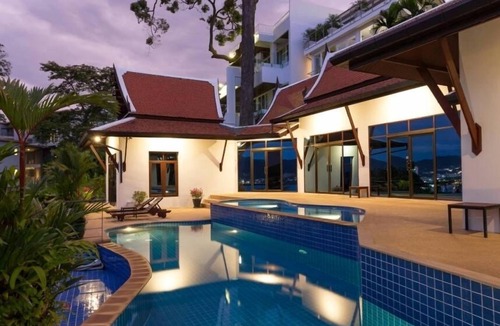 Patong Villa | Pra Nang Villa 4102 – 5 Bedroom Luxury Villa with Stunning Patong Beach Views