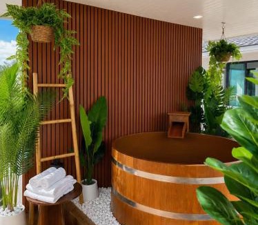 Kao Yai Villa | Sanook Poolvilla Cha-am Private Pool Villa for 16 Guests Karaoke Pet Friendly Ice Bath
