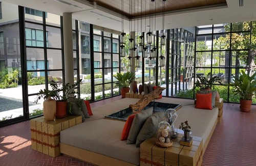 Cha-am Apartment | The Relaxing Room Pool Access at Rain Resort Condominium Cha Am- Hua Hin