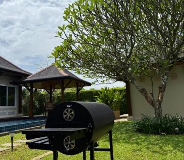 Choeng Thale Villa | Tranquil 3 Bedroom Garden Pool Villa
