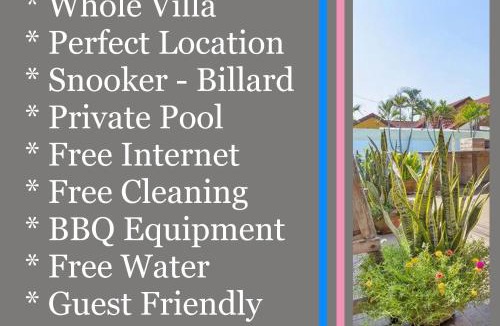 South Pattaya Villa | VIEWBOR VILLA - PATTAYA HOLIDAY HOUSE WALKING STREET 4 bedrooms