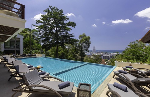 Patong Villa | Villa Yoosook Luxury sea view villa patong beach phuket pooltable fitness staff