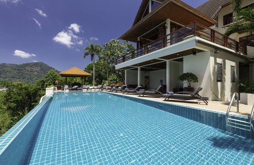 Patong Villa | Villa Yoosook Private Pool Sea View Villa Phuket with pool table, gym and sauna