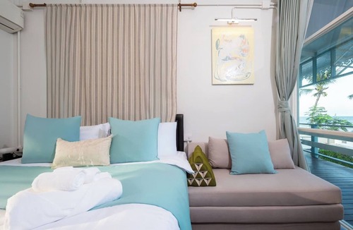 Hua Hin House | Wander at Bayside 19 | Upstairs Sea-View King Room (sleeps up to 4)