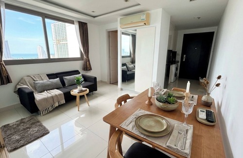 Jomtien Apartment | Wongamat tower condominium - Sea view panoramic apartment Pattaya Naklua