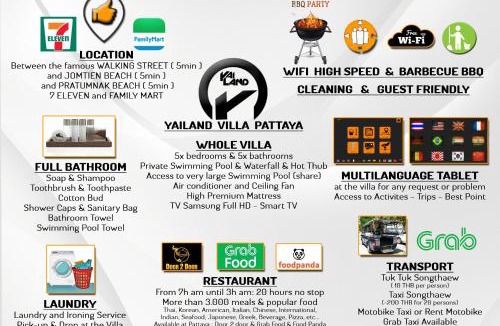 South Pattaya Villa | YAILAND Luxury Pool Villa Pattaya Walking Street