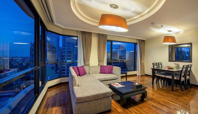 2BR Siam Penthouse/Lumpini City view/Monthly