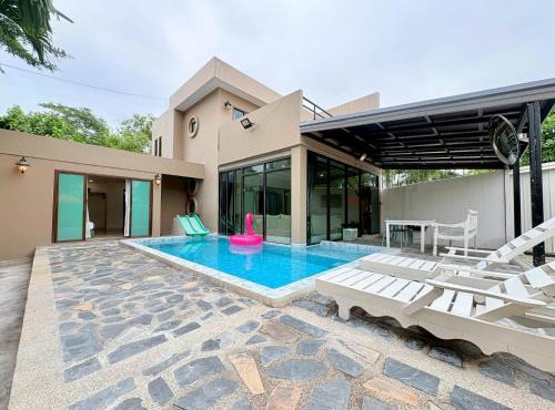 A1-Mountain View Private Pool Villa-บางแสน