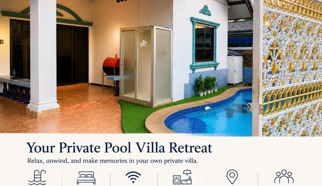 Affordable pool villa in premium location