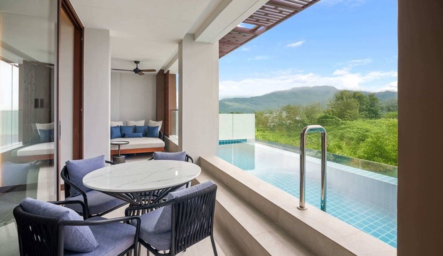 Angsana Oceanview Residences, Two-Bedroom 153 B Deluxe in Choeng Thale