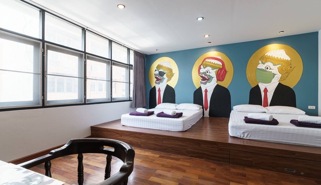 [B]Private Ensuit w. bathroom 5-minutes walk from Khao San Road.