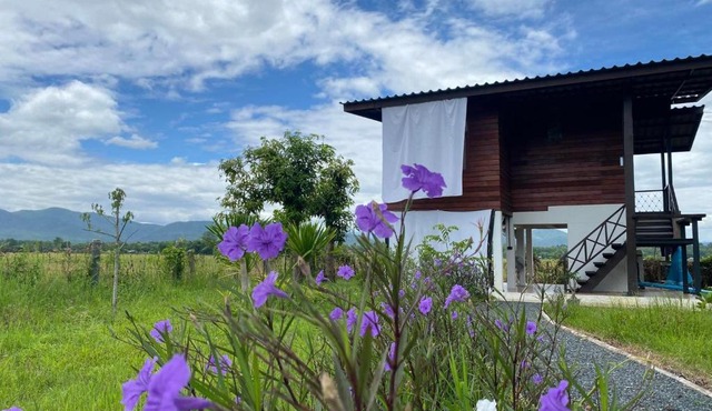 Baan PhuriChaya Doi Saket Chiang Mai Peaceful Stay with Mountain and Rice Field View in Doi Saket