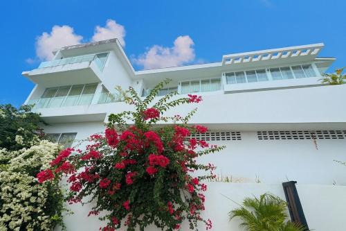 Bobut beach, Koh Samui, Thailand, sea view, four-bedroom, four-bathroom villa C in Amphoe Koh Samui