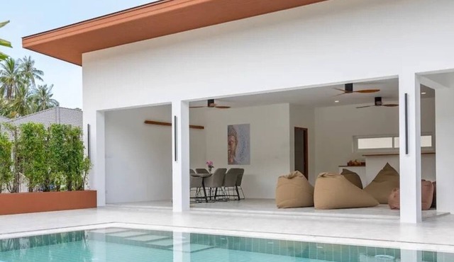 Charming 2-bedroom villa near Bang Por Beach with private pool and garden