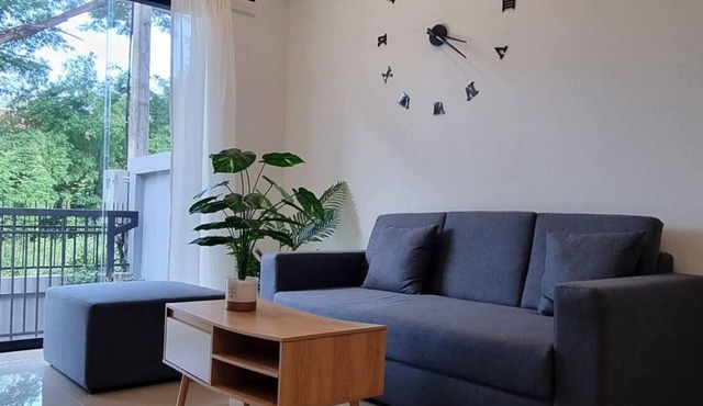 Cozy Workation House with three bedrooms and a designated co-working space in Bo Phut