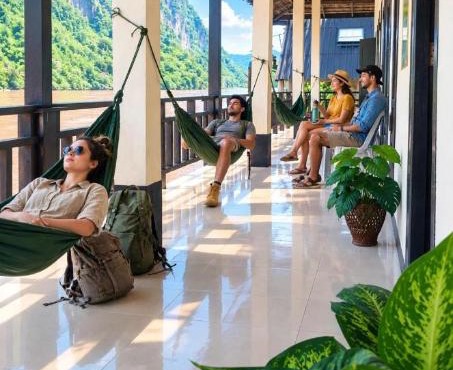 Dormitory Views Hostel in Nongkhiaw