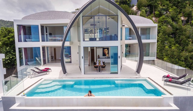 Luxury Sky Dream Villa with pano Seaview