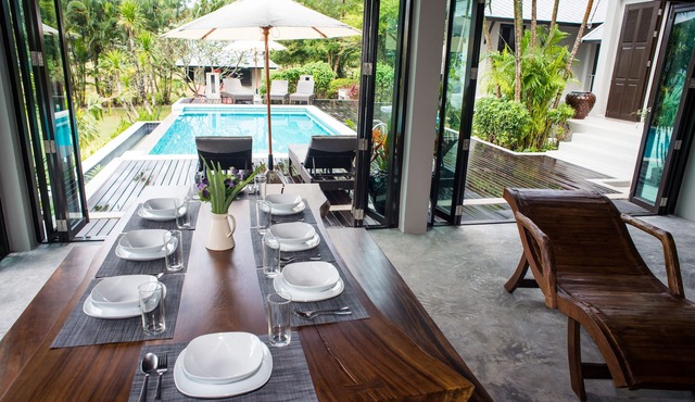 Luxury villa, private beach, infinity pool. Fully serviced. Beautiful sunsets in koh chang