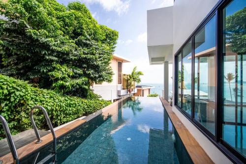 mona seaview pool villa beach front AoYon Beach in Phuket