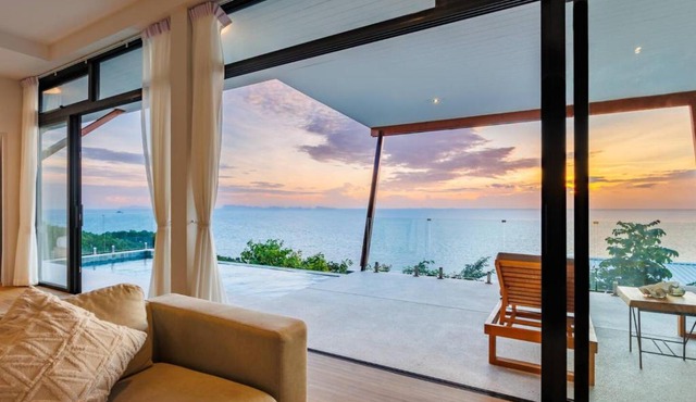 Sea La Villa Panoramic sea view in Haad Son