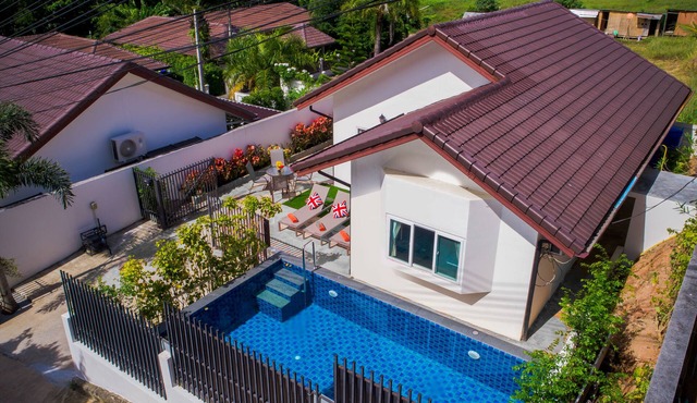 Star Private Pool Villa Peaceful 2 Br Tropical Hill