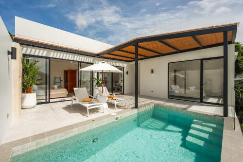 Staylar Sunrise Pool Villa Park 2 in Chaweng Noi Beach