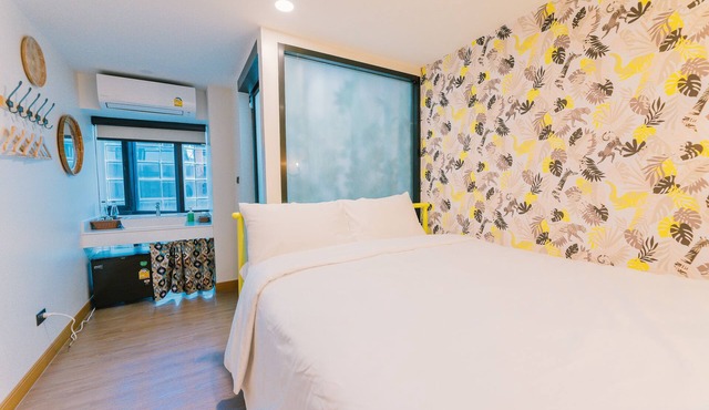 The Small Room Queen Bed: Monkey in Chiang Mai