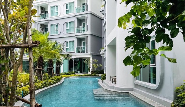 Title Serenity Pool access Studio by TVC D121 in Nai Yang Beach