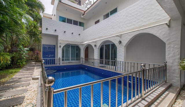Unique Greek style villa is located at the south of Phuket island
