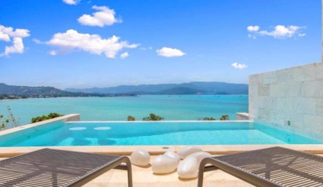 Villa Ava Infinity Pool & Panoramic Sea Views in Bo Put