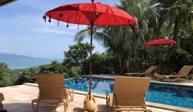 Villa Jolie - Best Sea & Mountain View Villa in Mae Nam
