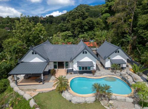Villa Olympus Sea View Private Pool 4BR Near Kata Beach in Kata Beach
