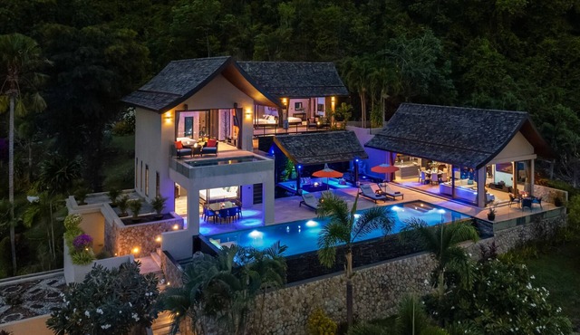Villa Tiga: 2 Bed Cliffside Seaview Oasis in Koh Samui