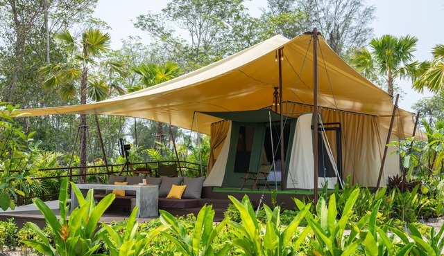 Wake Up to the Sound of Waves – Cozy Beachfront Glamping
