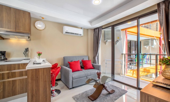 Nai Harn Apartment | Pool-View Apt Steps to Nai Harn Beach S203