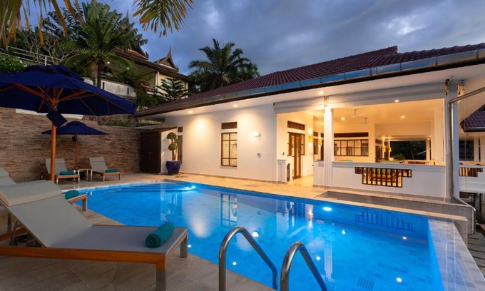 Karon Villa | VILLA BAAN ANGELO tropical 3bedrooms pool villa Kata