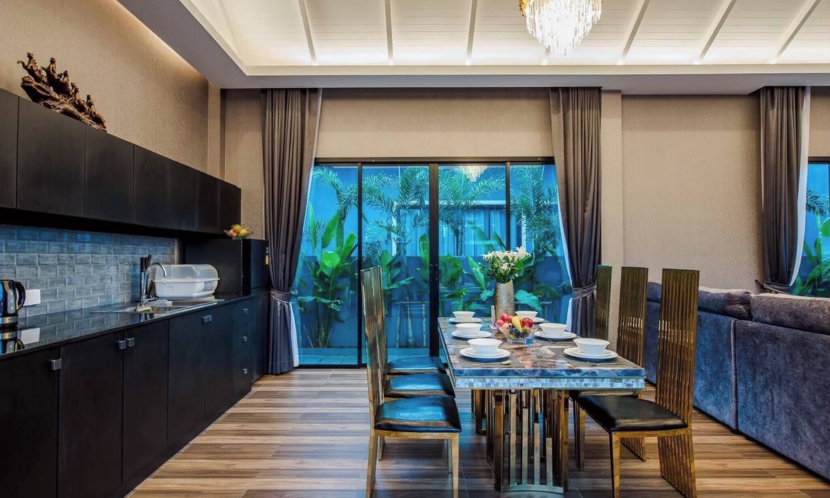Kao Yai Villa | Sky Blue Private Pool Villa, Near Cham Am Beach