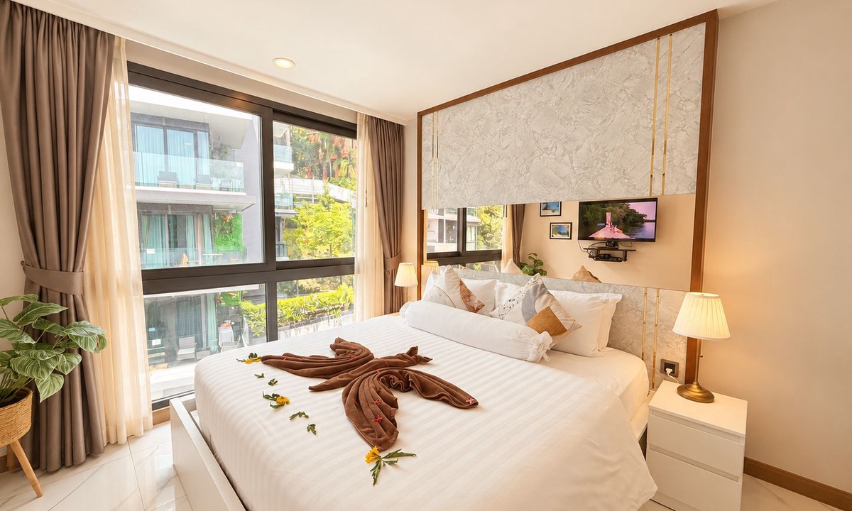 Ao Nang Apartment | BO504 - 1 Bedroom Serviced Apartment with Bathtub at Ao Nang Beach