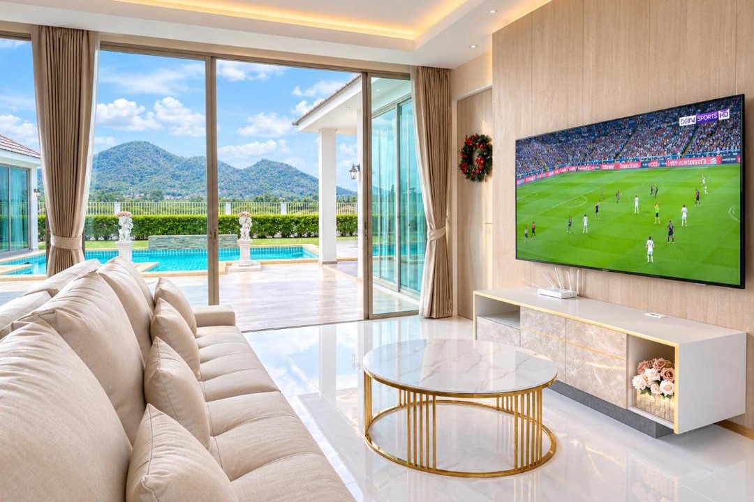 Nong Kae Villa | Luxurious 4-Bedroom Pool Villa with Best Mountain Views