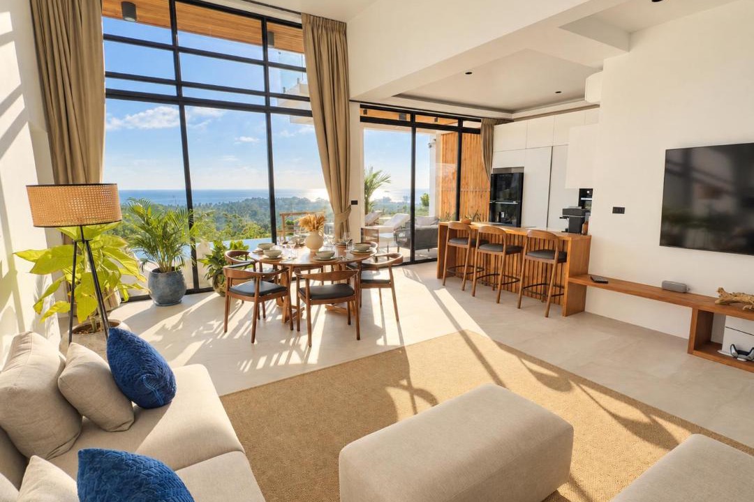 Ko Pha-ngan Villa | Sea view Anora Villa - 3BR Sunset View Pool Villa