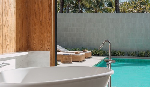 Villa, 1 King Bed, Non Smoking, Oceanfront (Pool)