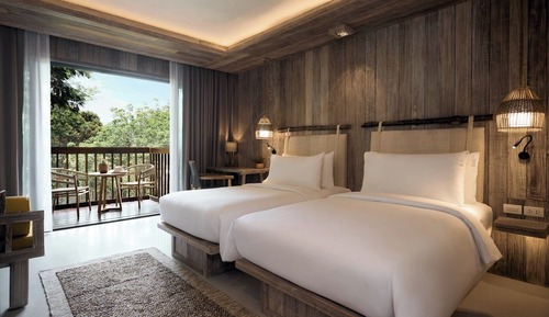 Premium Room, 2 Twin Beds, Garden View