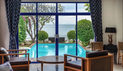 Villa, 4 Bedrooms, Beachfront (Pool)