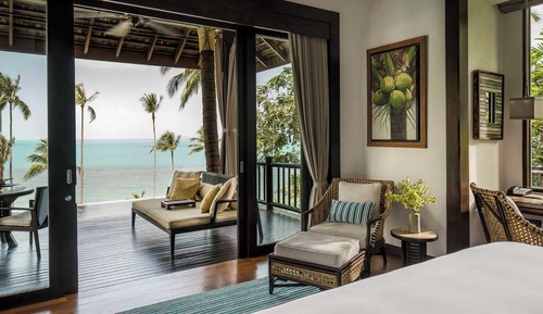 Villa, 1 King Bed, Oceanfront (Pool)