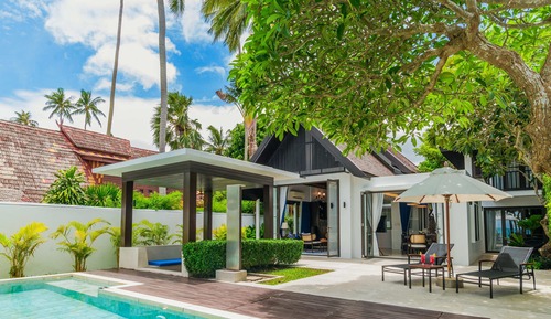 Presidential Three-Bedroom Beachfront Villa with Personal Assistant
