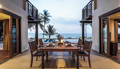 Villa, 5 Bedrooms, Private Pool, Beachfront (Grand)