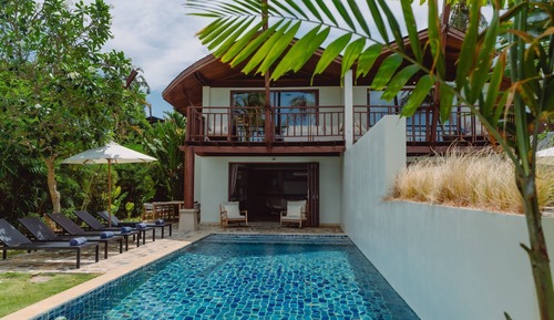 Grand Villa, 2 Bedrooms, Private Pool, Beachfront (Lux)